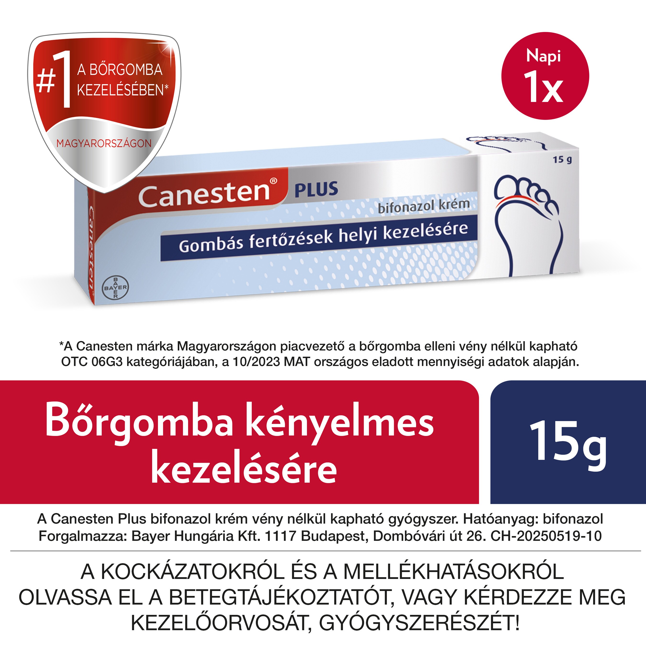 Canesten Plus bifonazol krém