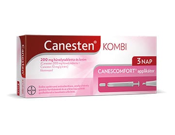 Canesten KOMBI 200 mg hüvelytabletta és krém